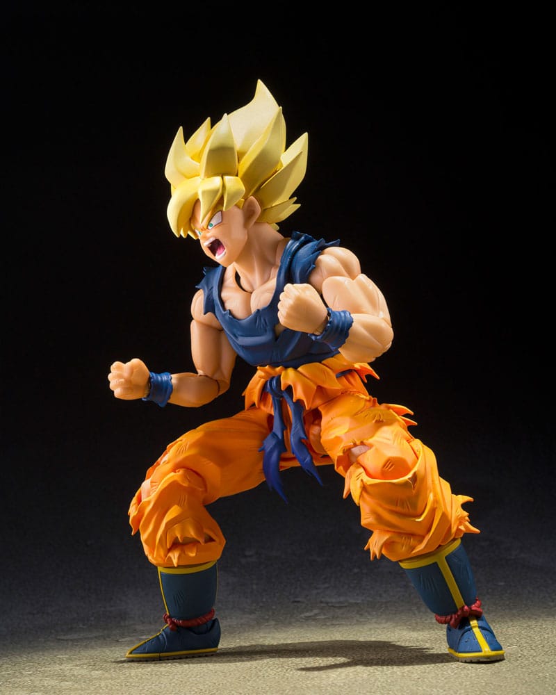 [PREORDINE] Dragon Ball Z Action Figure S.H.Figuarts Super Saiyan Son Goku (Fighter of Rage) 14 cm - Bandai Tamashii Nations - Action figures
