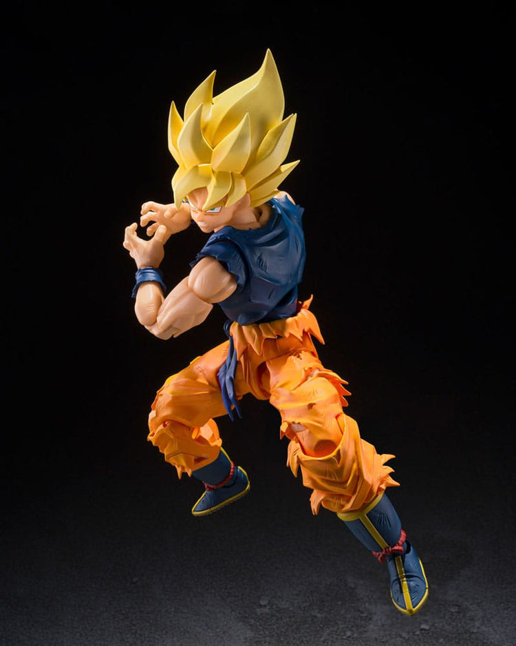 [PREORDINE] Dragon Ball Z Action Figure S.H.Figuarts Super Saiyan Son Goku (Fighter of Rage) 14 cm - Bandai Tamashii Nations - Action figures