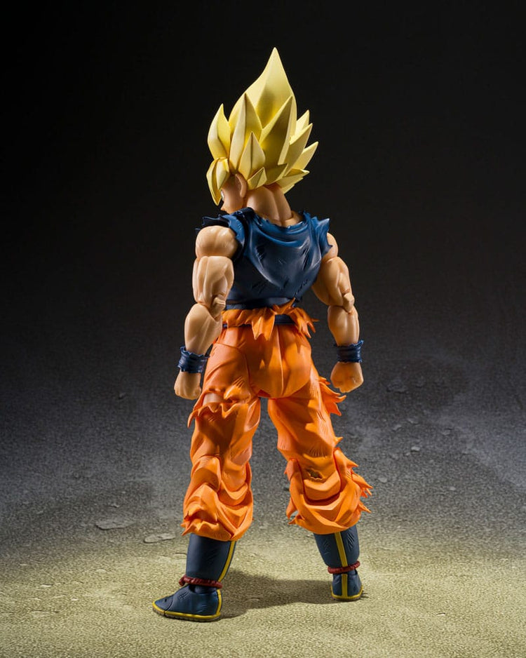 [PREORDINE] Dragon Ball Z Action Figure S.H.Figuarts Super Saiyan Son Goku (Fighter of Rage) 14 cm - Bandai Tamashii Nations - Action figures