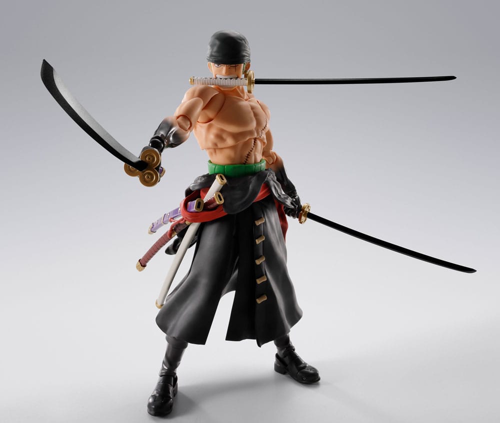 [PREORDINE] One Piece Action Figure S.H.Figuarts Roronoa Zoro - The King of Hell 15 cm - Bandai Tamashii Nations - Action figures