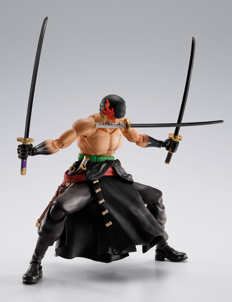 [PREORDINE] One Piece Action Figure S.H.Figuarts Roronoa Zoro - The King of Hell 15 cm - Bandai Tamashii Nations - Action figures