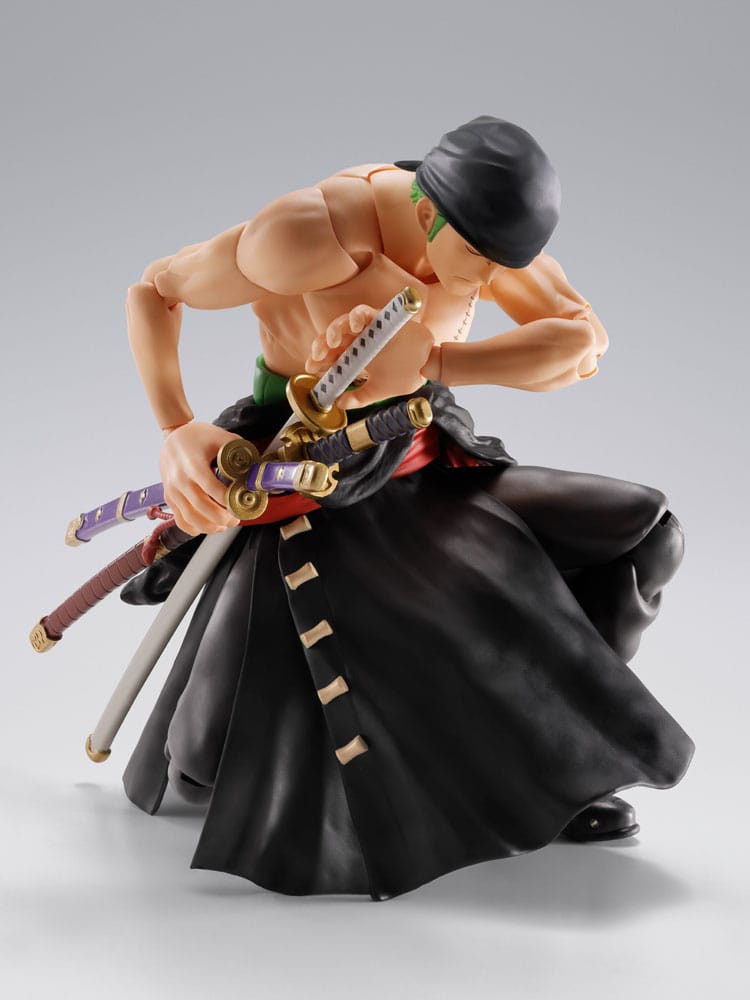[PREORDINE] One Piece Action Figure S.H.Figuarts Roronoa Zoro - The King of Hell 15 cm - Bandai Tamashii Nations - Action figures