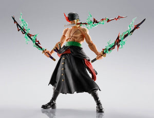 [PREORDINE] One Piece Action Figure S.H.Figuarts Roronoa Zoro - The King of Hell 15 cm - Bandai Tamashii Nations - Action figures