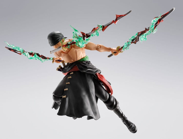 [PREORDINE] One Piece Action Figure S.H.Figuarts Roronoa Zoro - The King of Hell 15 cm - Bandai Tamashii Nations - Action figures