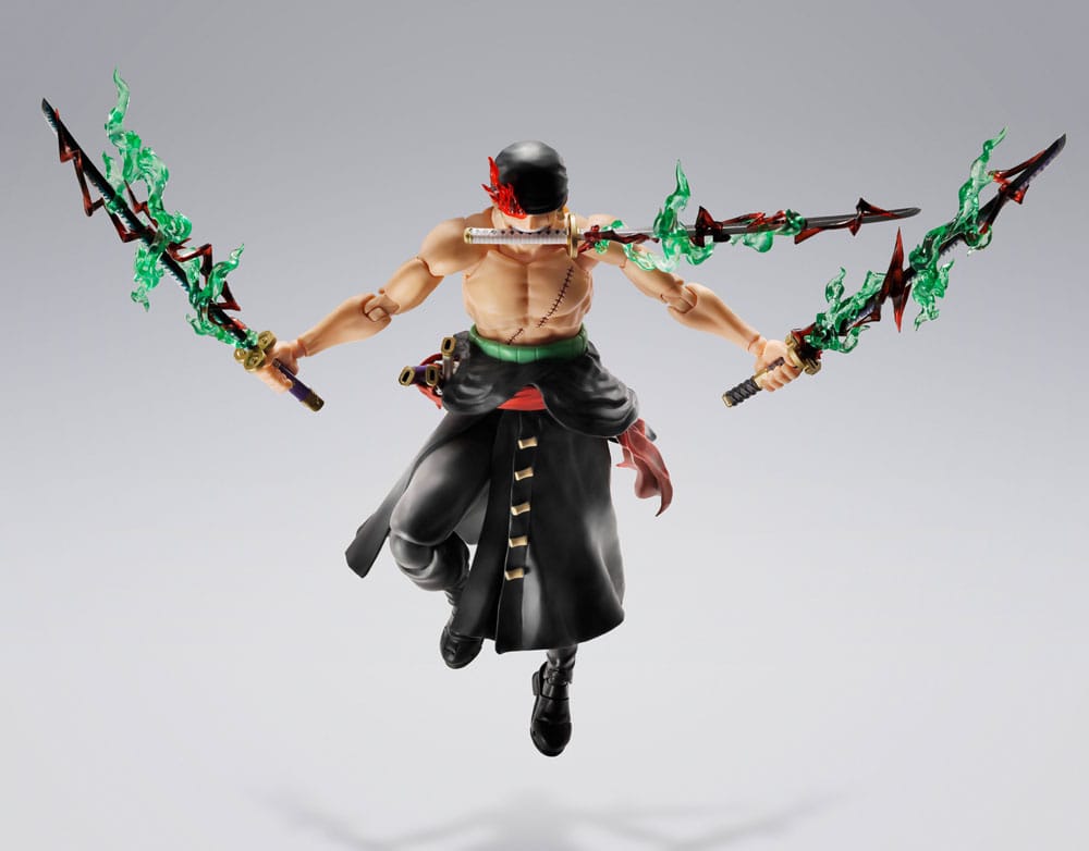 [PREORDINE] One Piece Action Figure S.H.Figuarts Roronoa Zoro - The King of Hell 15 cm - Bandai Tamashii Nations - Action figures