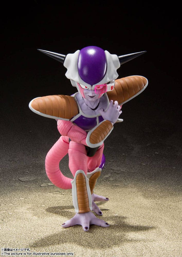 [PREORDINE] Dragon Ball Z Action Figure S.H. Figuarts Frieza (Prima Forma) & Pod - Reissue - Bandai Tamashii Nations - Action figures