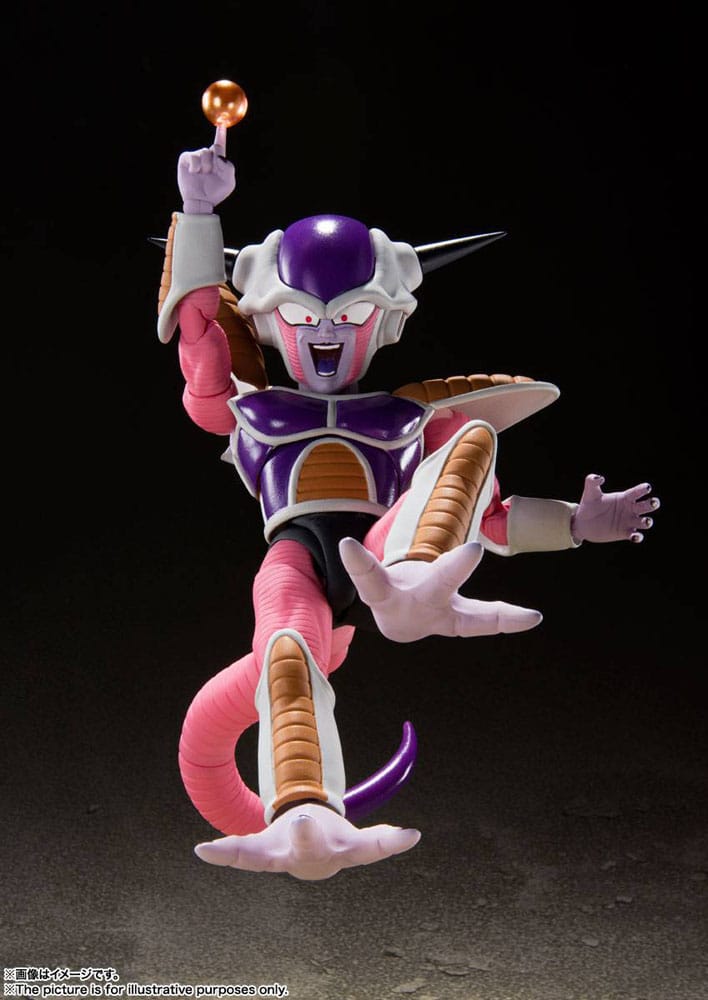 [PREORDINE] Dragon Ball Z Action Figure S.H. Figuarts Frieza (Prima Forma) & Pod - Reissue - Bandai Tamashii Nations - Action figures