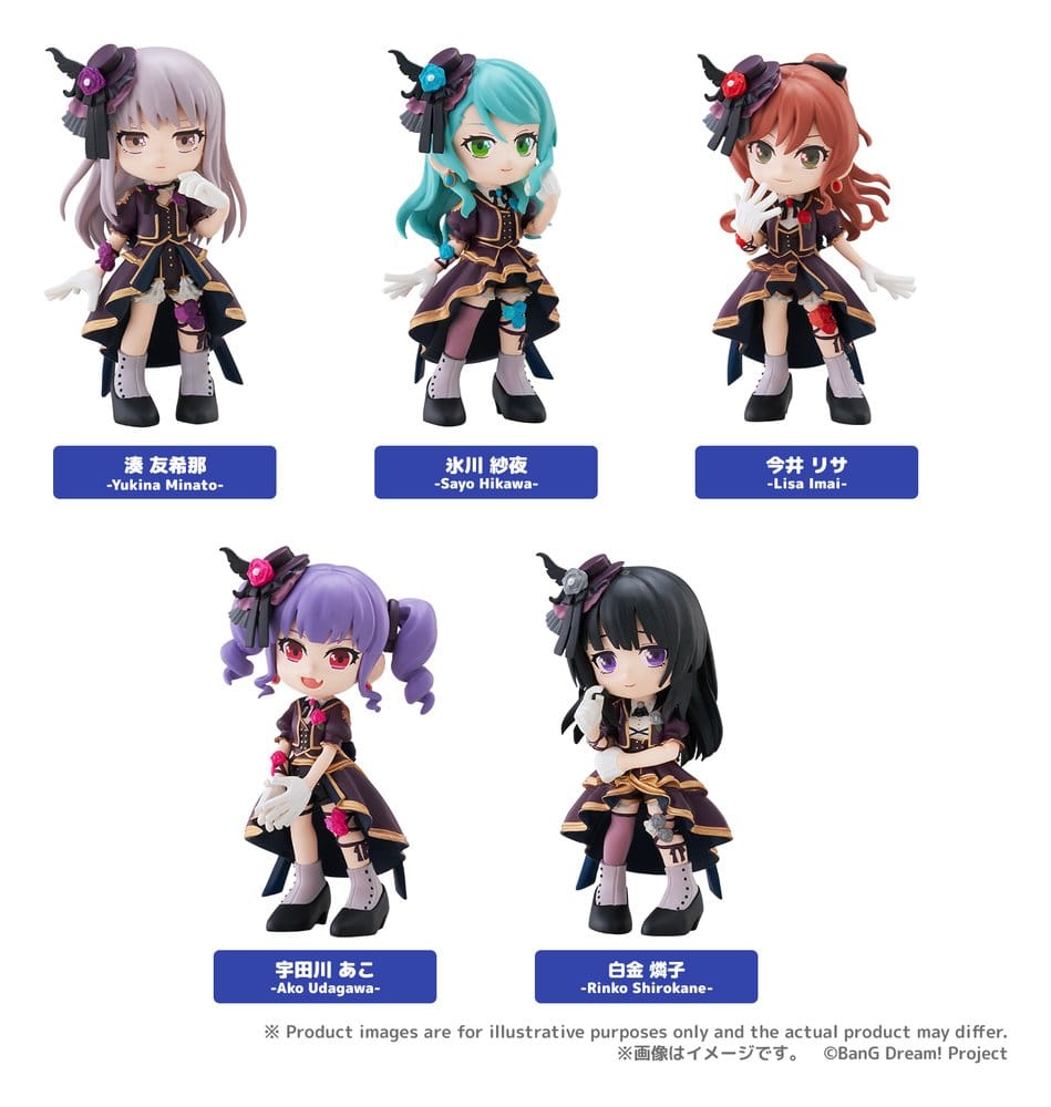 [PREORDINE] BanG Dream! - PalVerse Collection: Set 6 Figure PVC Roselia - Bushiroad - Bushiroad - Statue