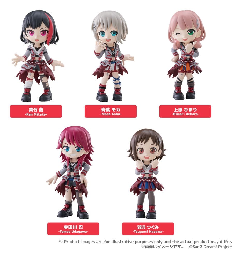 [PREORDINE] BanG Dream! PalVerse Collection: Figure PVC Afterglow Box - 5 cm (Assortimento 6) - Bushiroad - Statue