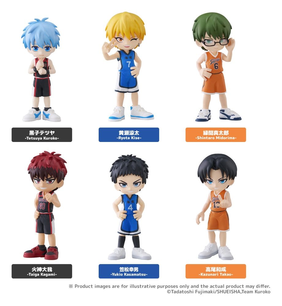 [PREORDINE] Kuroko's Basketball - PalVerse Mini Figures Blind Box (6 Figure) 9 cm - Bushiroad - Statue