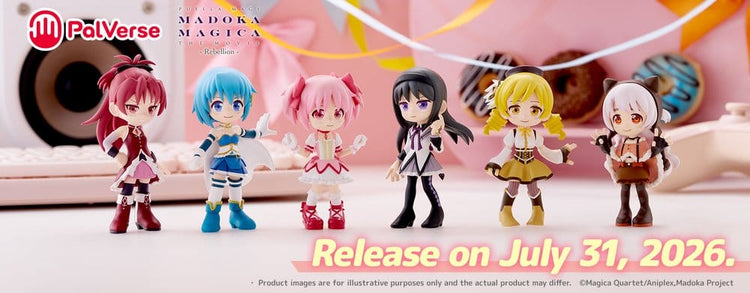 [PREORDINE] Puella Magi Madoka Magica - PalVerse Collection Box (6 Figure) - Bushiroad - Blind Boxes