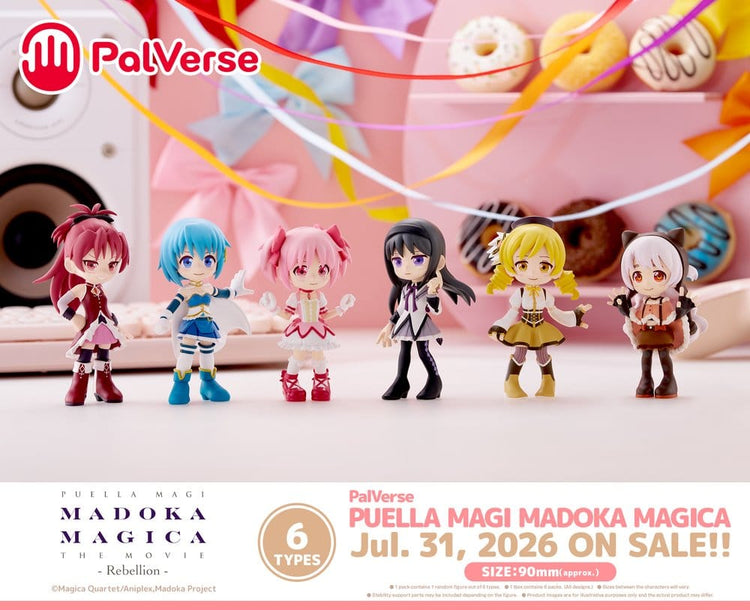 [PREORDINE] Puella Magi Madoka Magica - PalVerse Collection Box (6 Figure) - Bushiroad - Blind Boxes