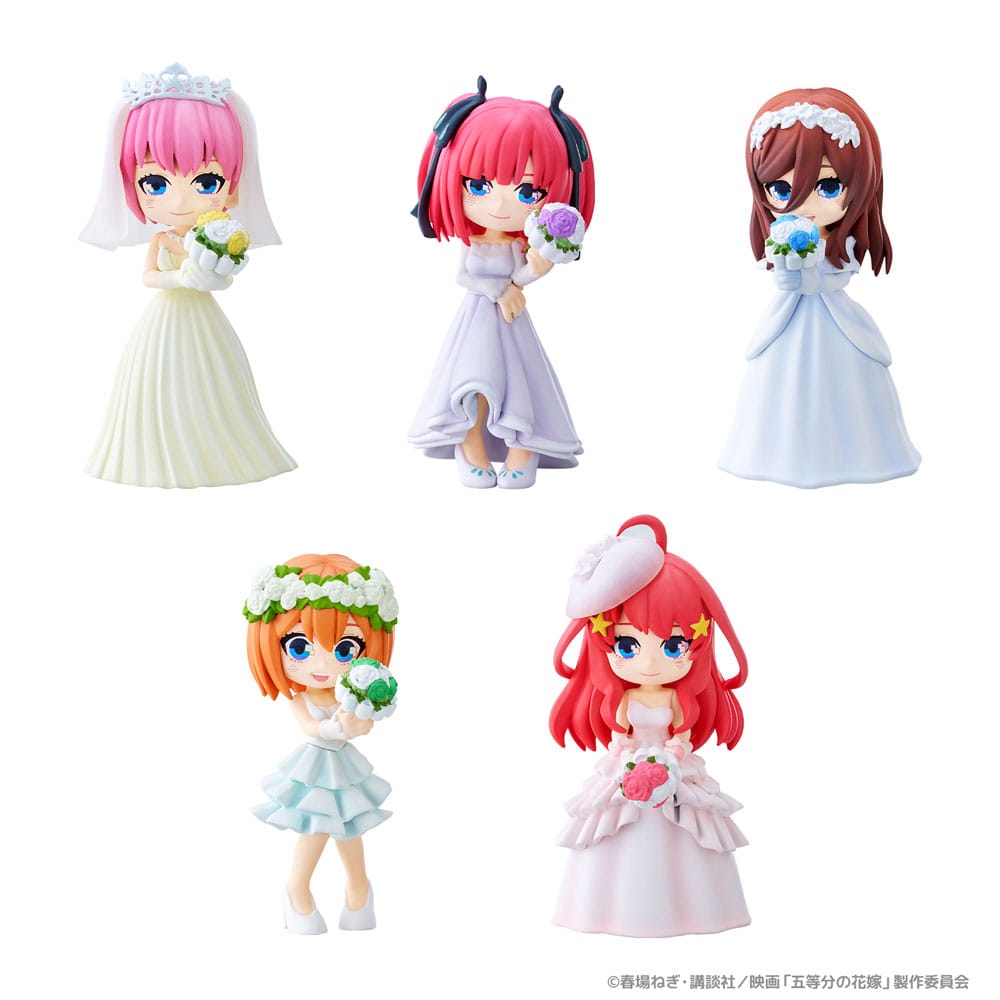 [PREORDER] The Quintessential Quintuplets Movie PalVerse PVC Figures 9 cm Assortment (6)