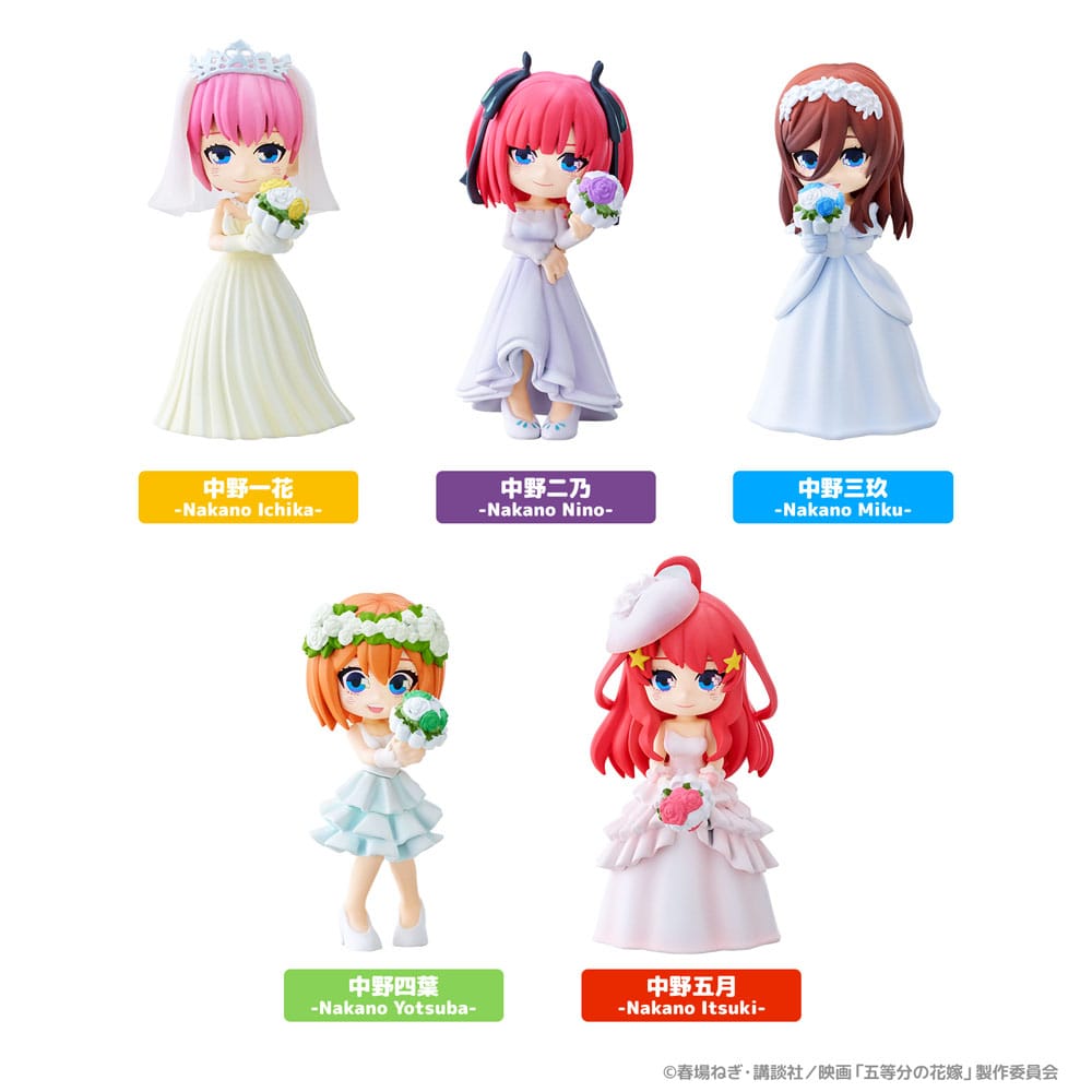 [PREORDER] The Quintessential Quintuplets Movie PalVerse PVC Figures 9 cm Assortment (6)