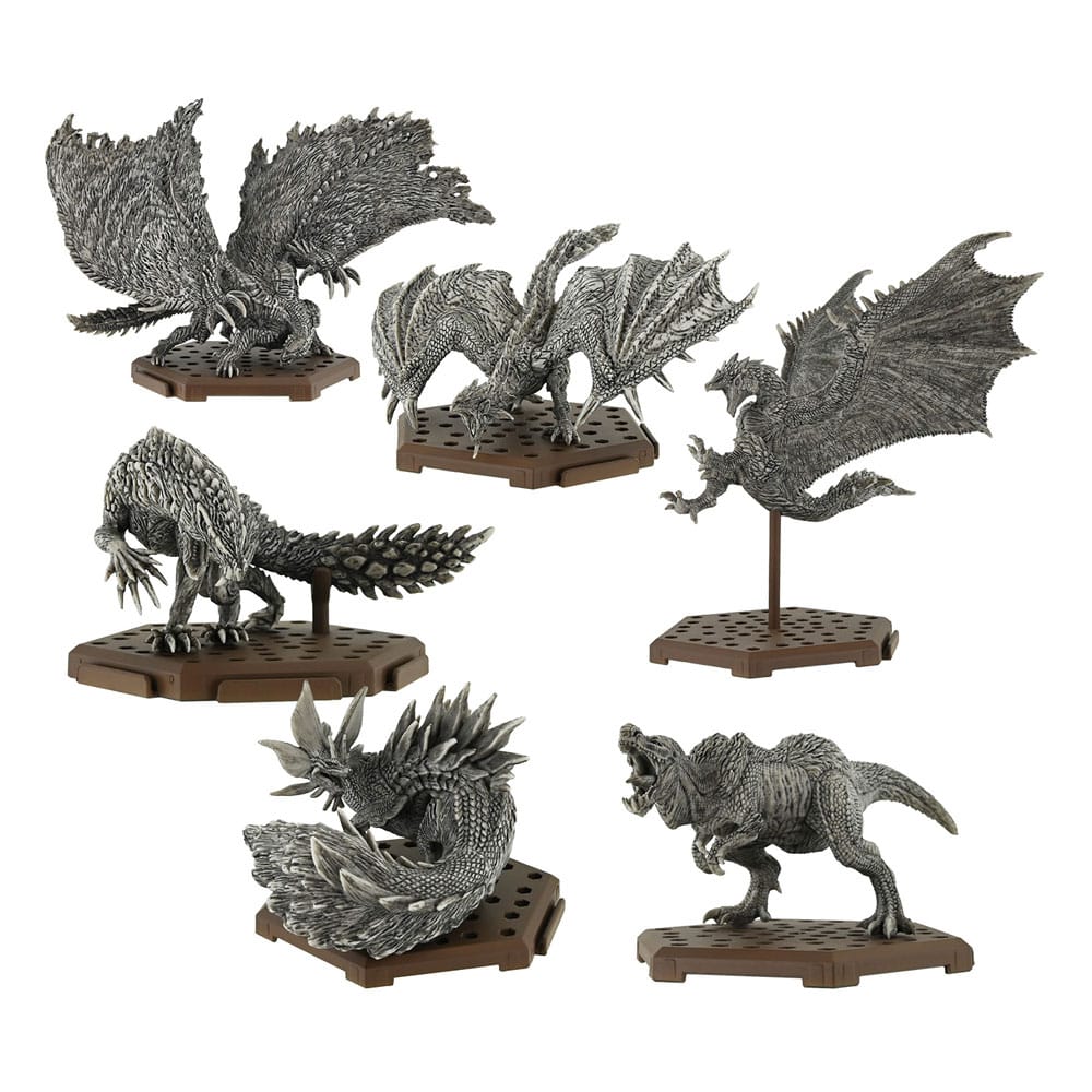 [PREORDER] Monster Hunter Figure Builder Trading Figures Standard Model Plus Stone Ver. Vol.1 5 - 12 cm Assortment (6)