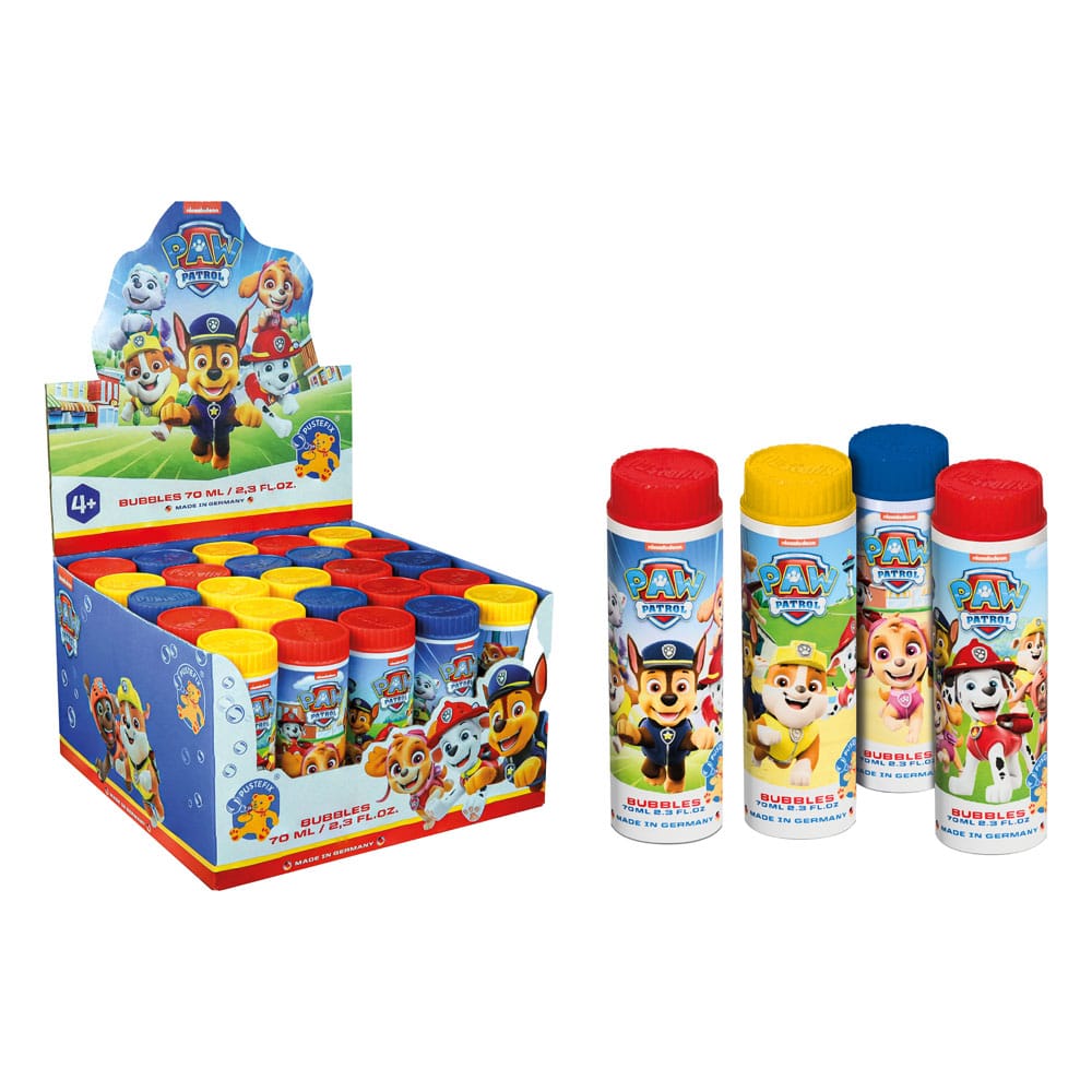 [PREORDER] Paw Patrol Pustefix Soap Bubble Bottle Classic Assortment (25)