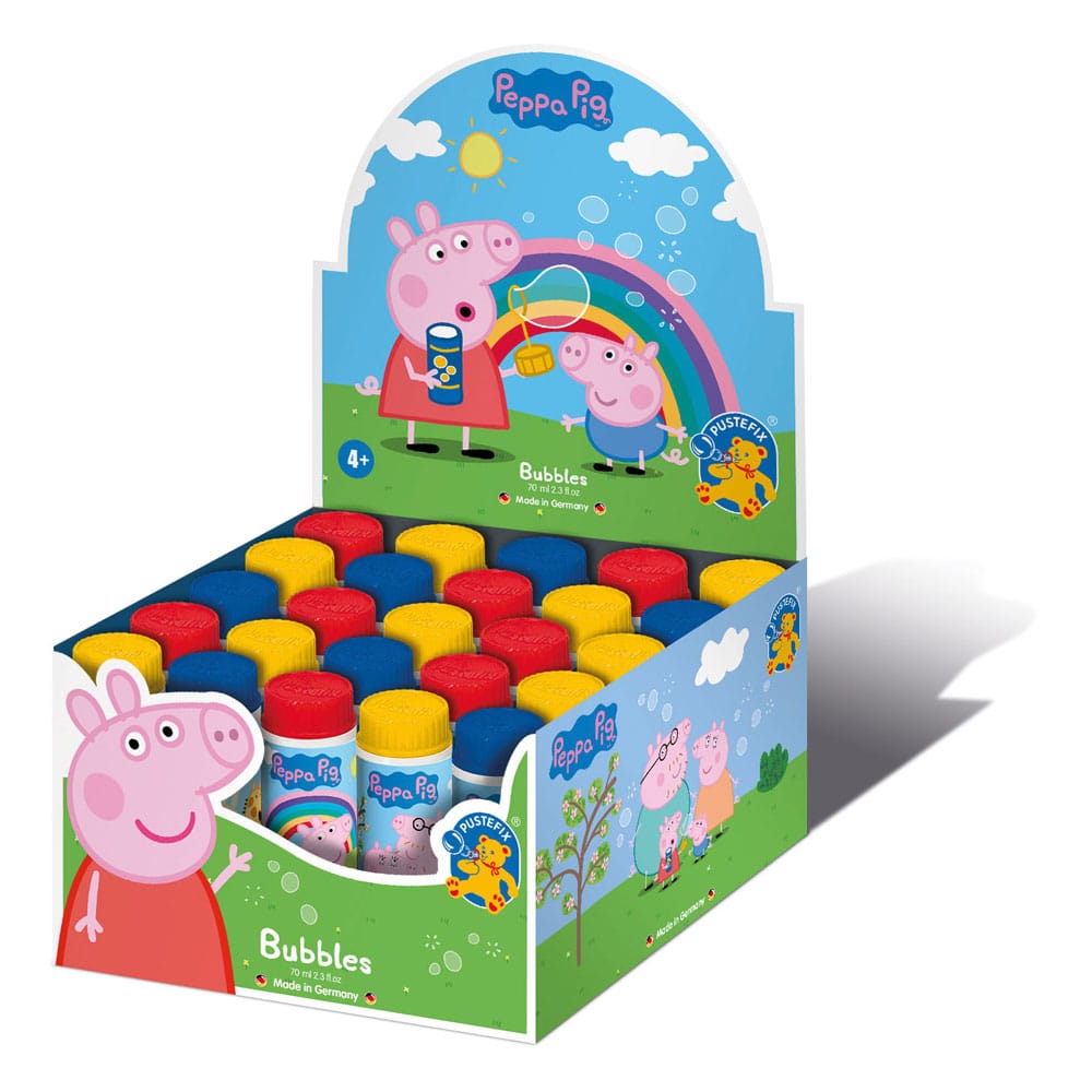 [PREORDER] Peppa Pig Pustefix Soap Bubble Bottle Classic Assortment (25)