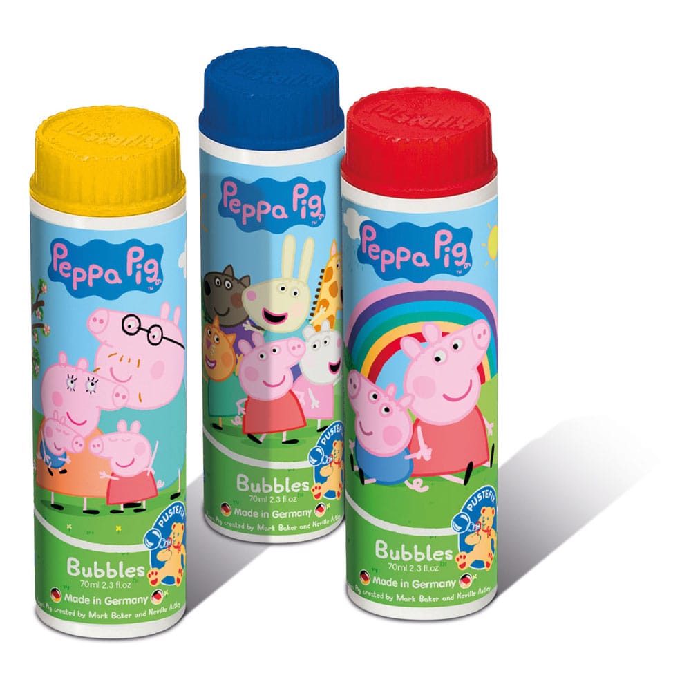 [PREORDER] Peppa Pig Pustefix Soap Bubble Bottle Classic Assortment (25)