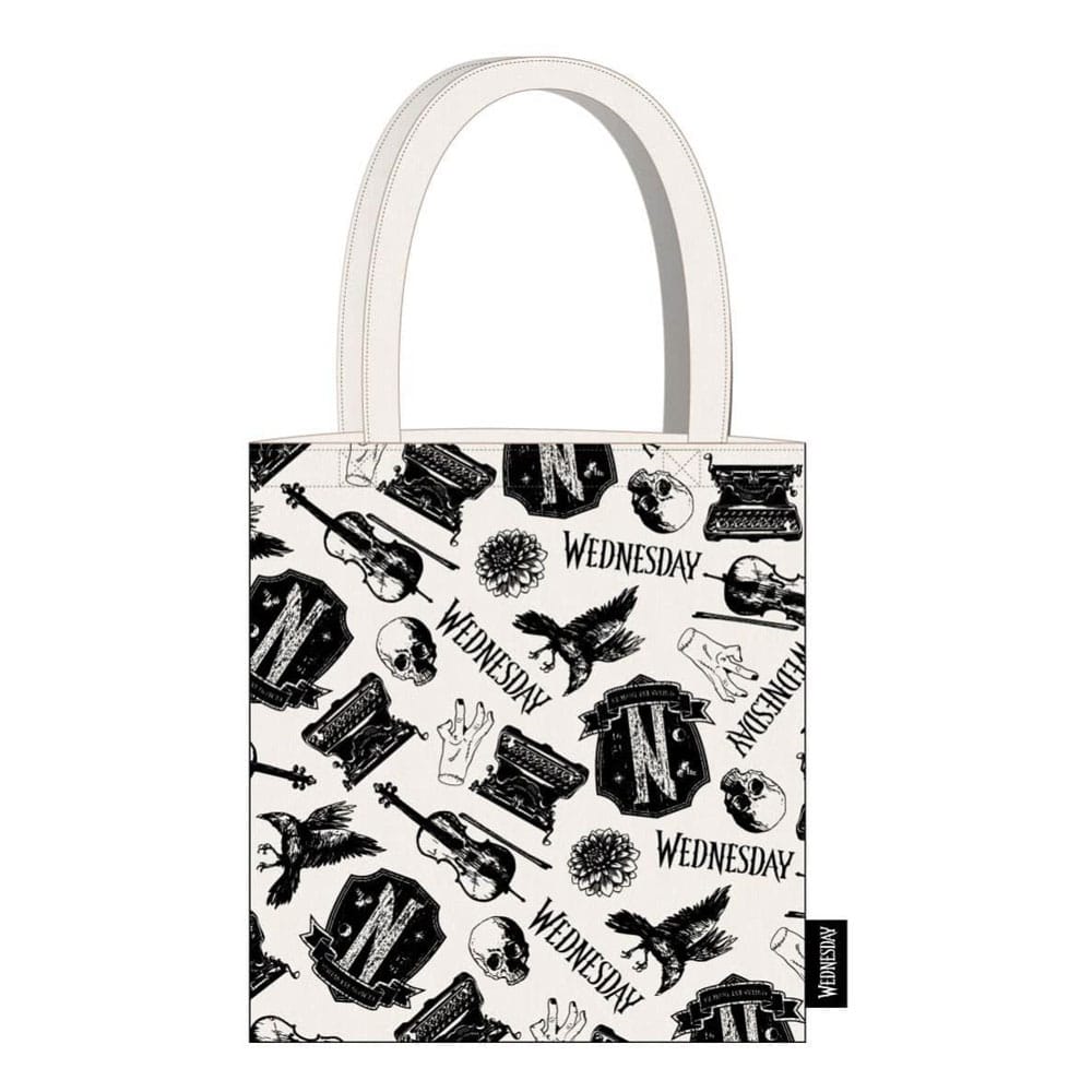 WEDNESDAY - Symbols - Tote Bag - 36x39cm