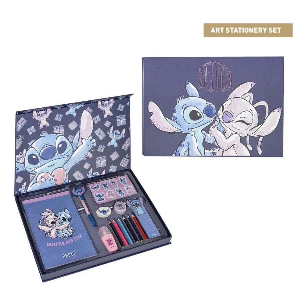 [PREORDER] STITCH & ANGEL - Stationery Box - 12 pc.