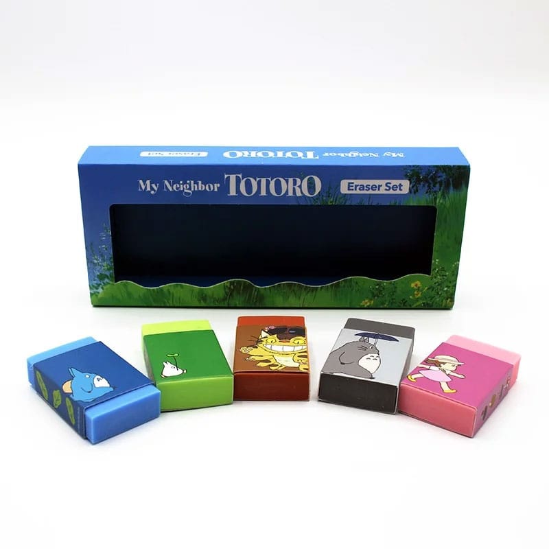 [PREORDER] STUDIO GHIBLI - My neighbor Totoro - Eraser Set