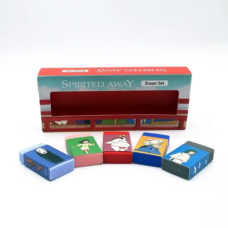STUDIO GHIBLI - Spirited Away - Eraser Set