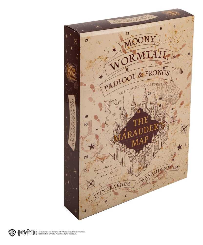 [PREORDINE] Calendario dell'Avvento Harry Potter Mappa del Malandrino Nuova Edizione 2026 - Cinereplicas - Calandari