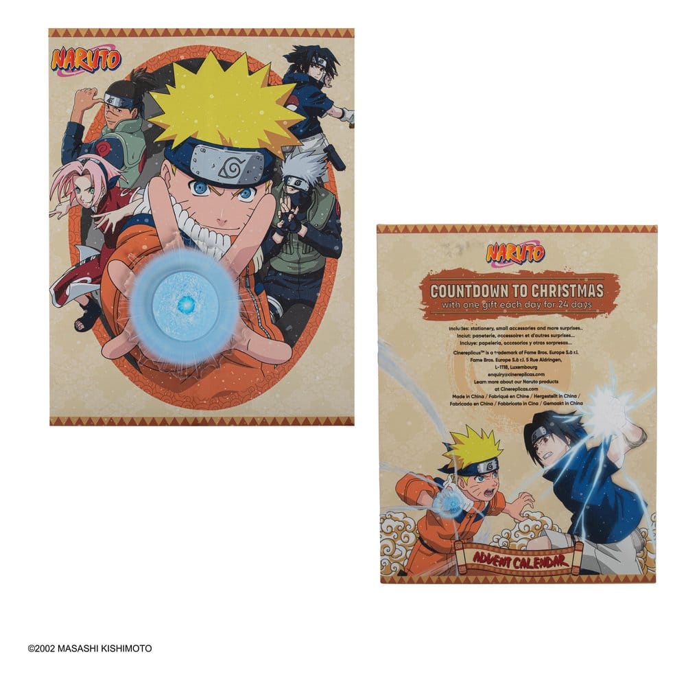 [PREORDINE] Calendario dell'Avvento Naruto Rasengan 2026 - Cinereplicas - Calandari