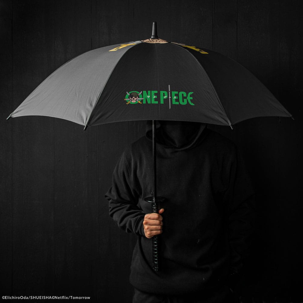 [PREORDINE] Ombrello One Piece Spada Nera di Zoro - Cinereplicas - Ombrelli
