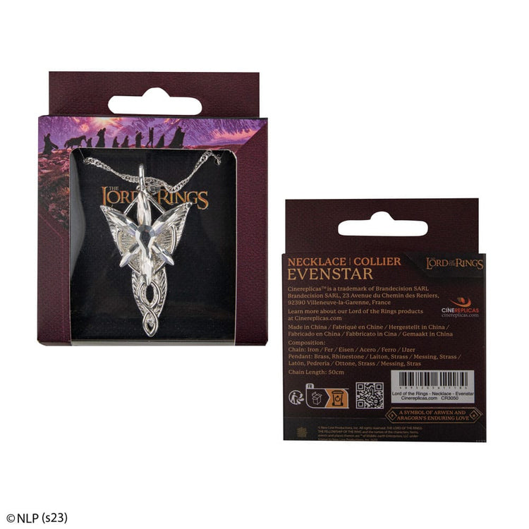 [PREORDINE] Collana Lord of the Rings - Pendente Evenstar - Cinereplicas - Ciondole & collane