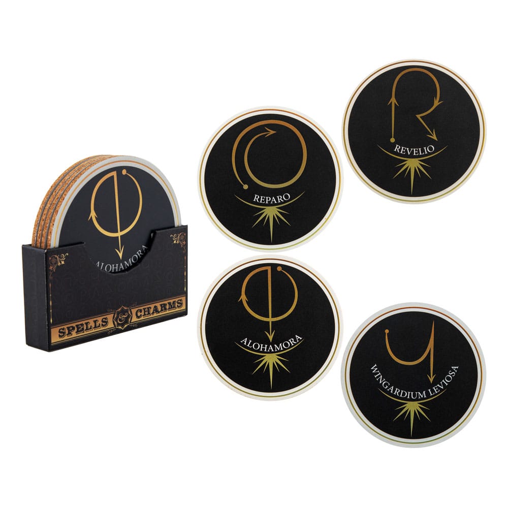 [PREORDER] Harry Potter Coaster 4-Pack Spell & Charms