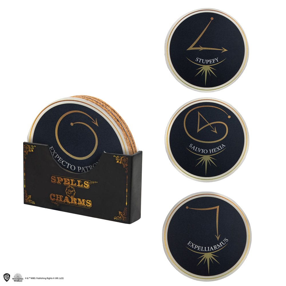 [PREORDER] Harry Potter Coaster 4-Pack Spell & Charms