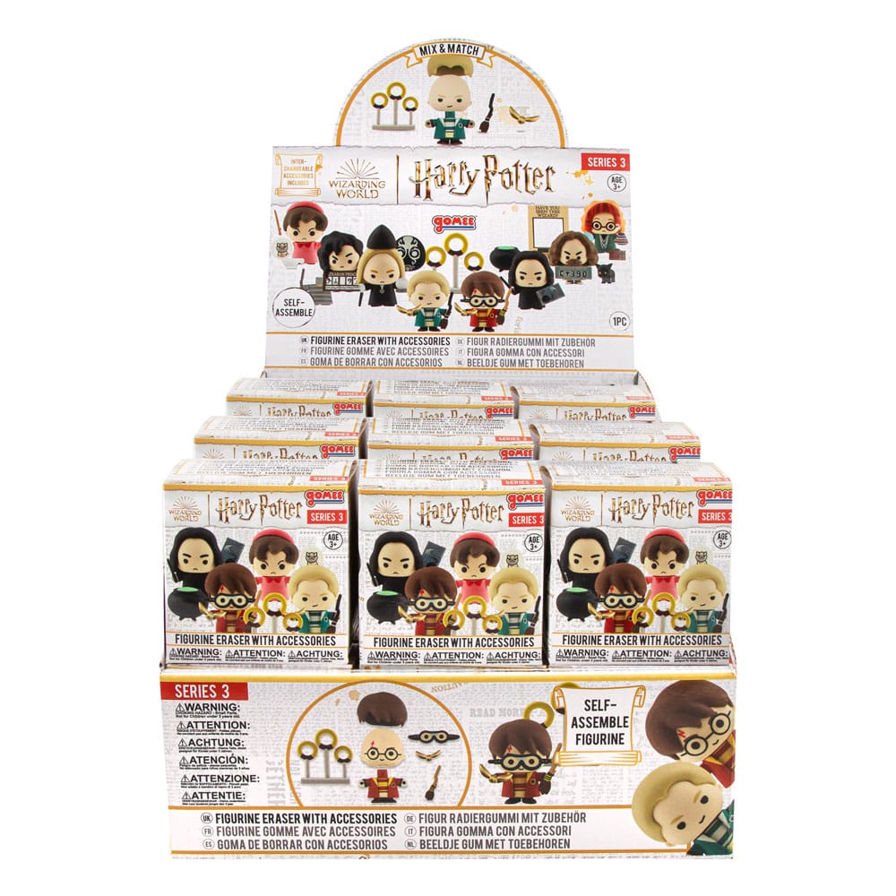 [PREORDINE] Harry Potter Gomee Mini Figures Gomes Wave 3 Mystery Display (24) - Cinereplicas - Mini-figurine