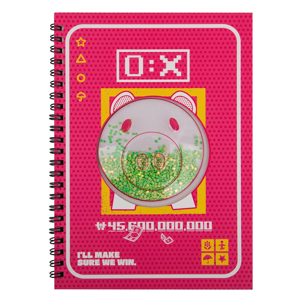 [PREORDER] Squid Game Notebook Piggy Bank