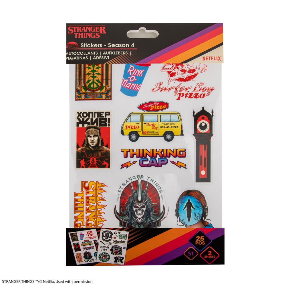[PREORDER] Stranger Things Sticker pack Season 4