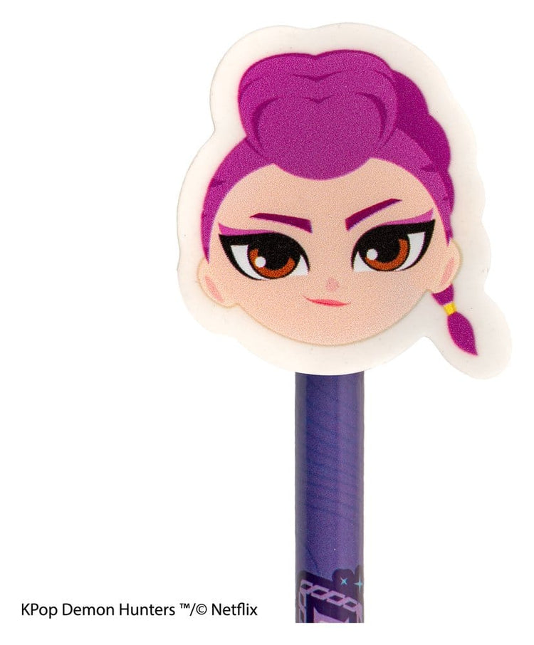 [PREORDINE] KPop Demon Hunters - Set Matite & Gomme da Cancellare Serie 1 Display (30 pezzi) - Cinereplicas - Cancelleria