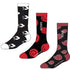 [PREORDER] Naruto Socks Sasuke, Kakashi, Itachi 3-Pack 43-46