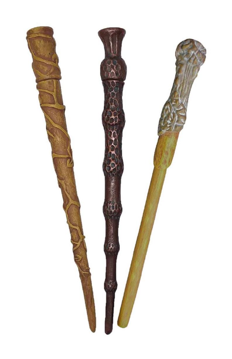 HARRY POTTER - Letter - Set of 3 Magic Wand Ballpoint Pens