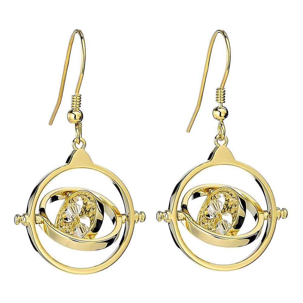[PREORDER] Harry Potter Drop Earrings Time Turner (gold plated)