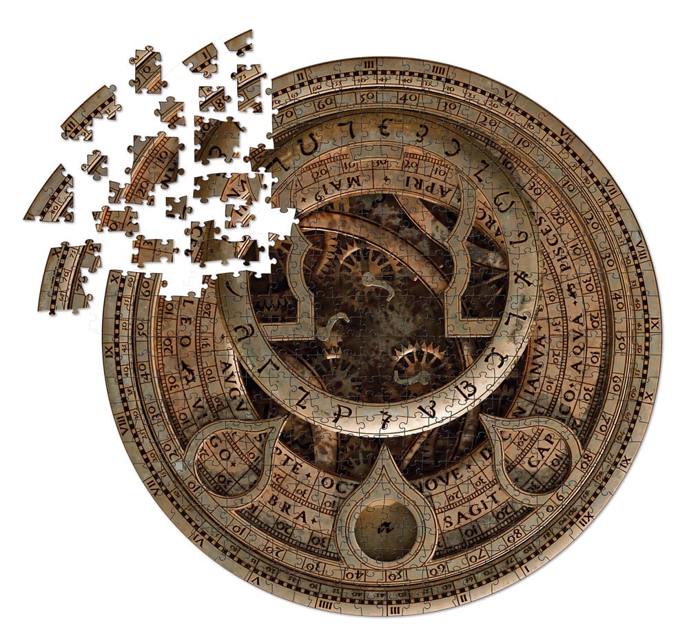 [PREORDER] Uncharted Jigsaw Puzzle Cipher Disk Circular Deluxe (500 pieces)