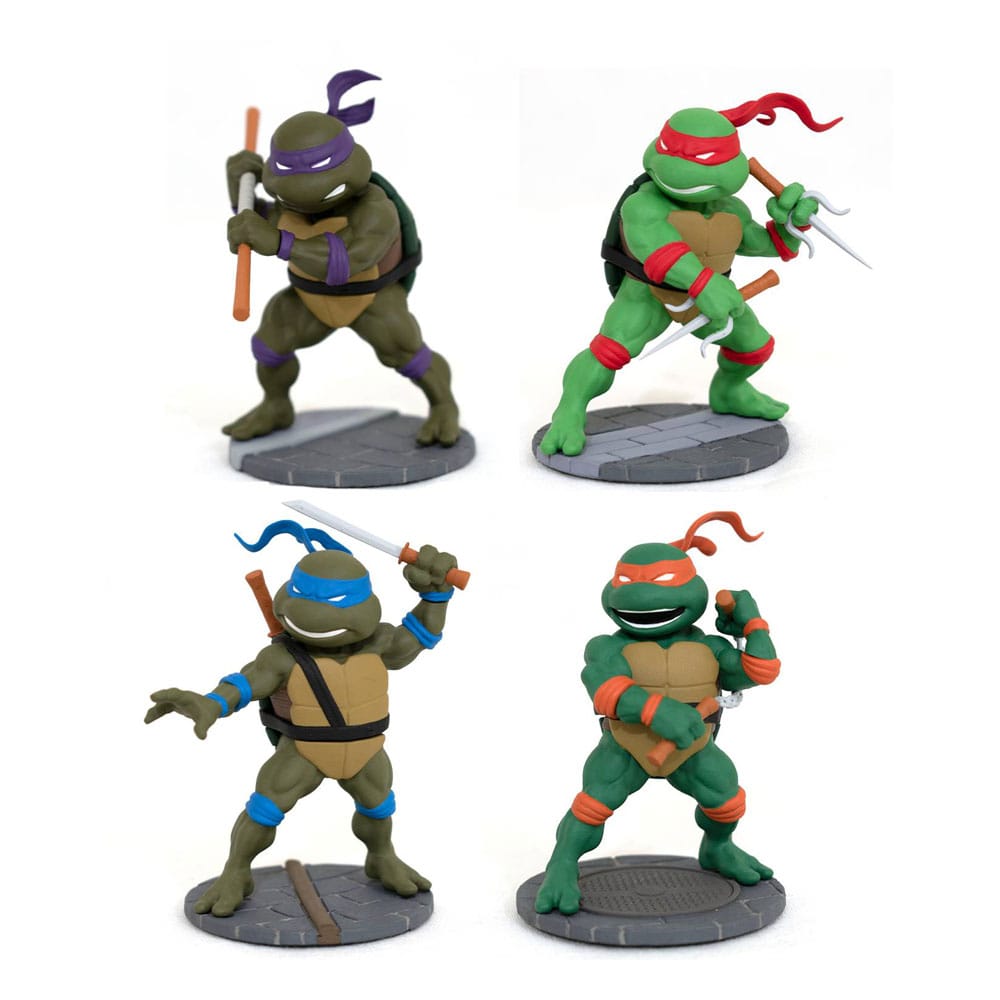 [PREORDER] Teenage Mutant Ninja Turtles D-Formz Mini Figures 4-Pack SDCC 2023 Exclusive 5 cm