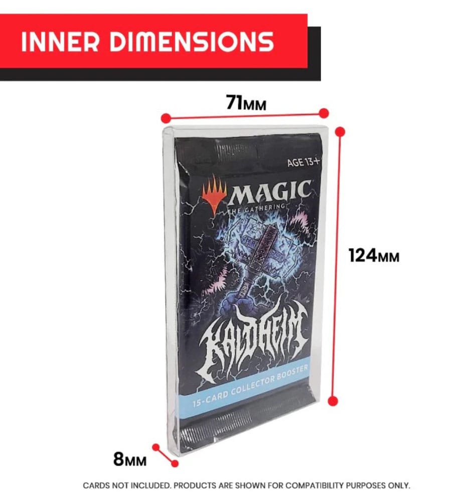 [PREORDER] PET Protectors 10-Pack for Booster, Magic, Yu-Gi-Oh Cards