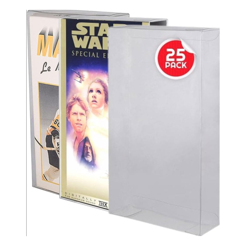 [PREORDER] PET Protectors 25-Pack for VHS