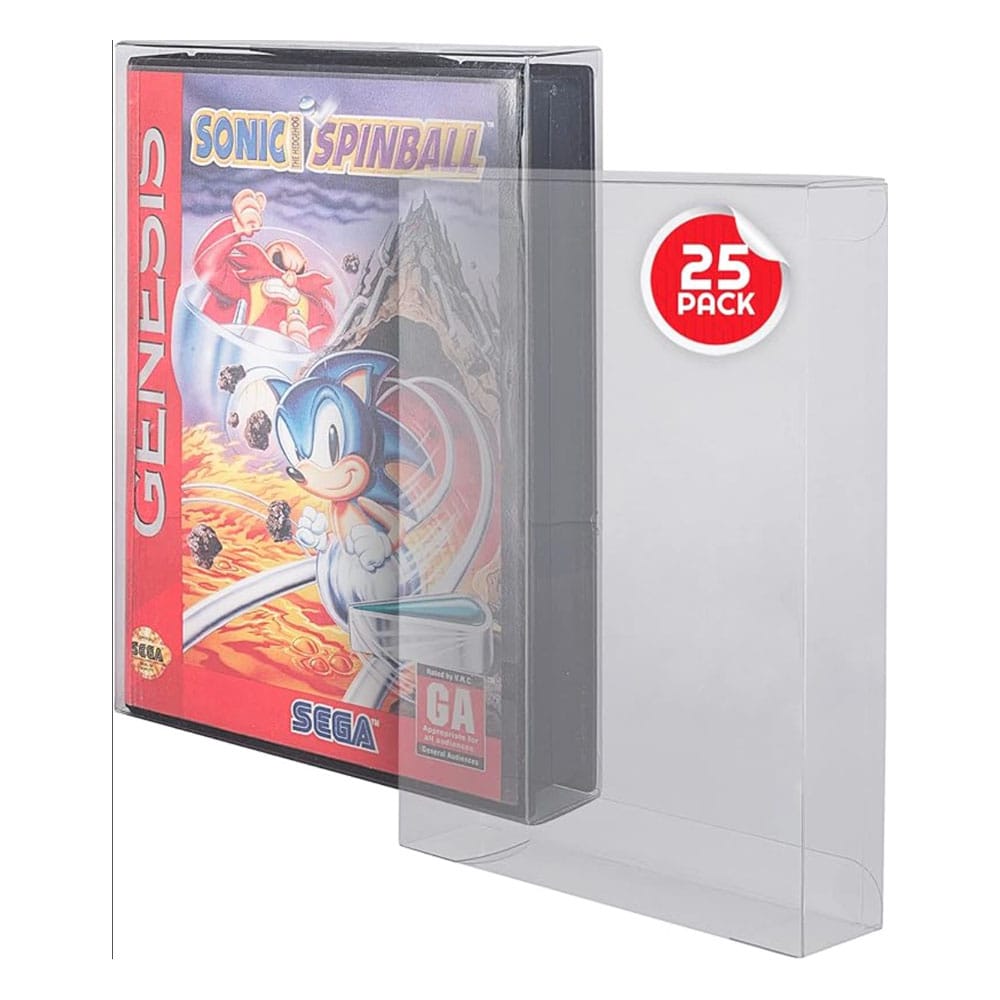 [PREORDER] PET Protectors 25-Pack for Sega Genesis Games