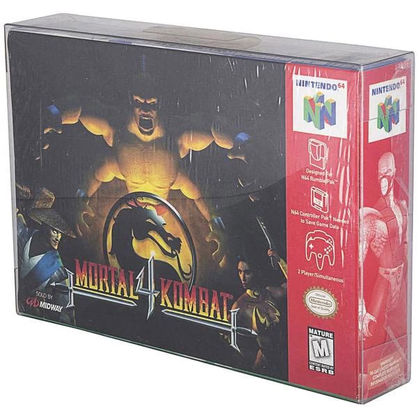 [PREORDER] EVORETRO - Super Nintendo/Nintendo 64 SNES/N64 Box/Protectors 25 pc