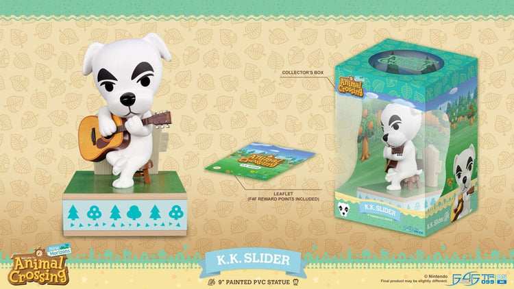 [PREORDINE] Animal Crossing: New Horizons Statua PVC K.K. Slider 22 cm - First 4 Figures - Statue