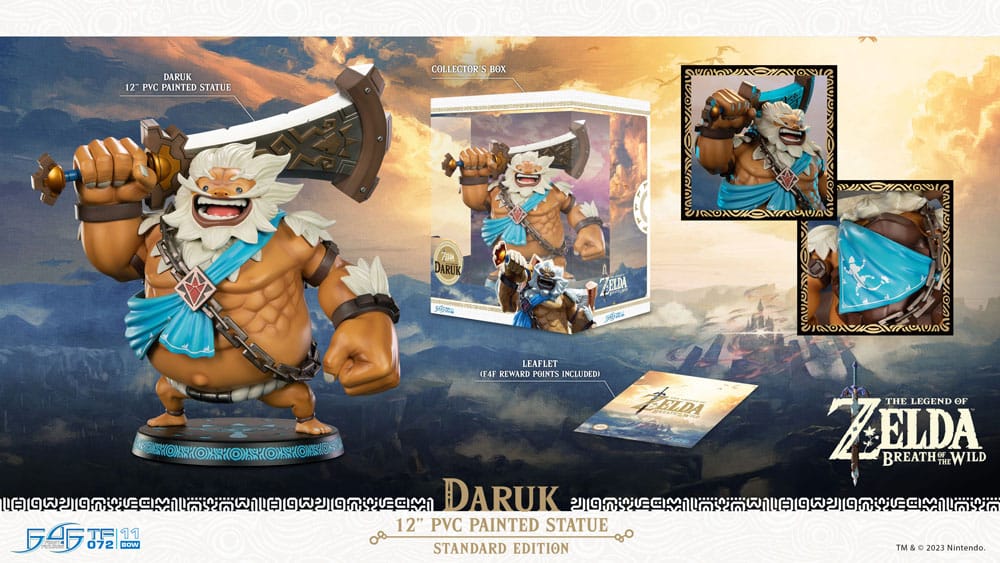 [PREORDER] The Legend of Zelda Breath of the Wild PVC Statue Daruk Standard Edition 29 cm