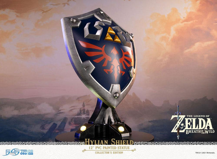 [PREORDINE] Statua Hylian Shield Collector's Edition 29 cm - The Legend of Zelda: Breath of the Wild - First 4 Figures - Statue