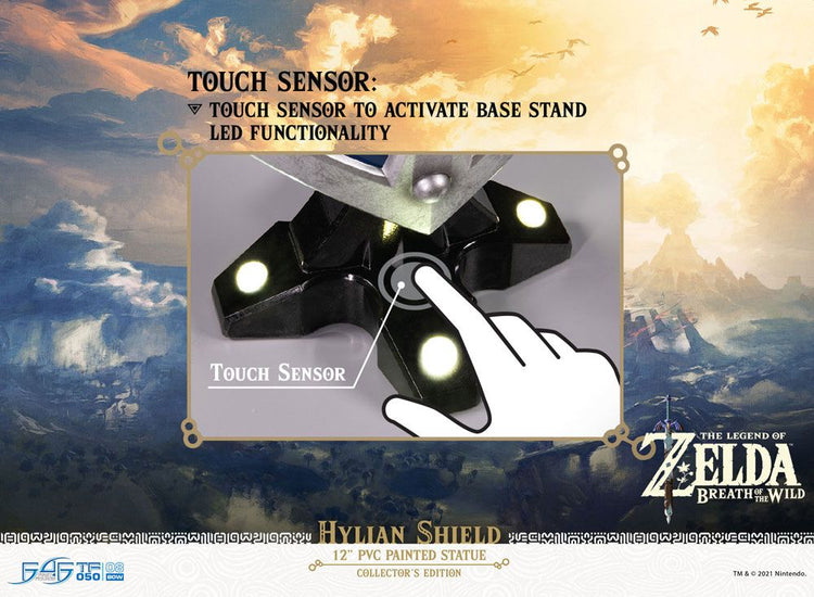[PREORDINE] Statua Hylian Shield Collector's Edition 29 cm - The Legend of Zelda: Breath of the Wild - First 4 Figures - Statue