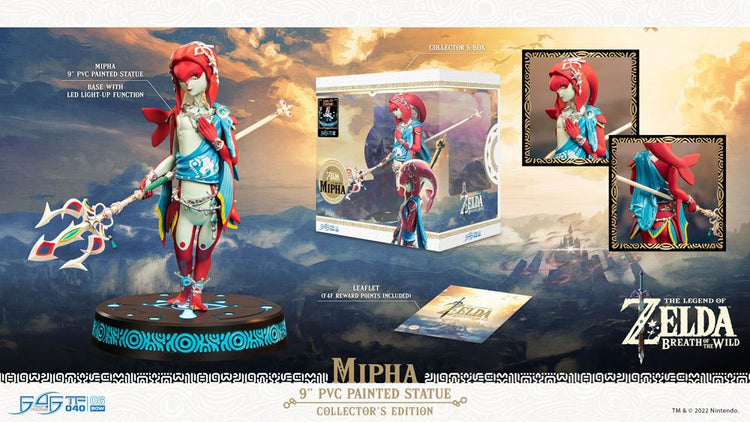 [PREORDINE] The Legend of Zelda: Breath of the Wild - Statua Mipha Collector's Edition 22 cm - First 4 Figures - Statue